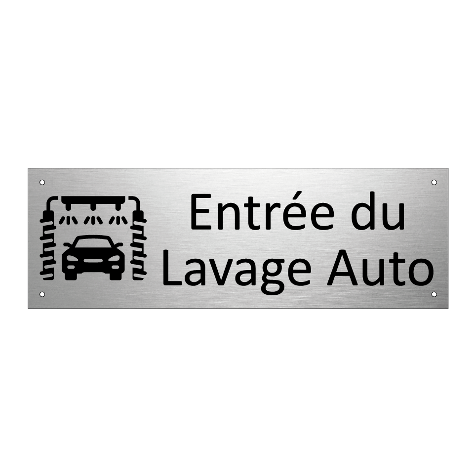 Entrée du Lavage Auto