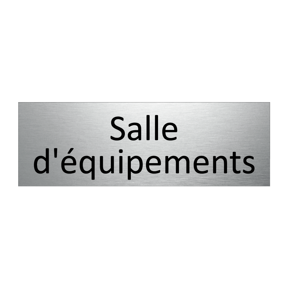 Salle d'équipements
