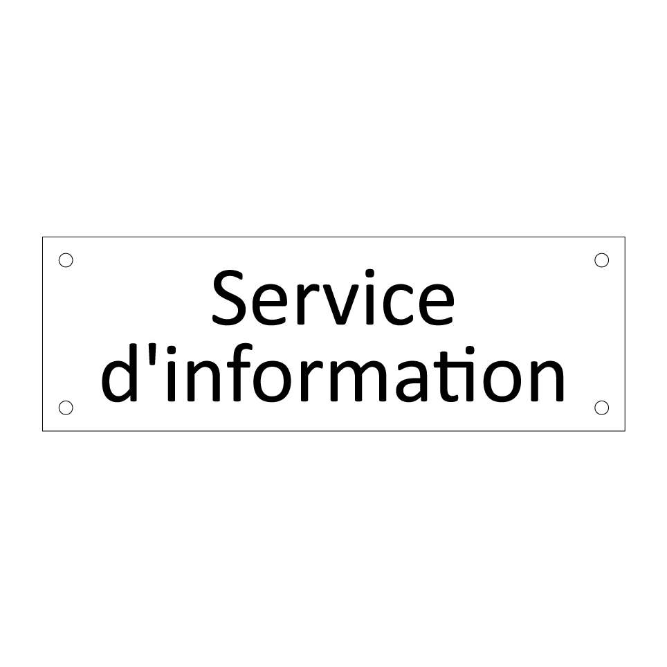 Service d'information