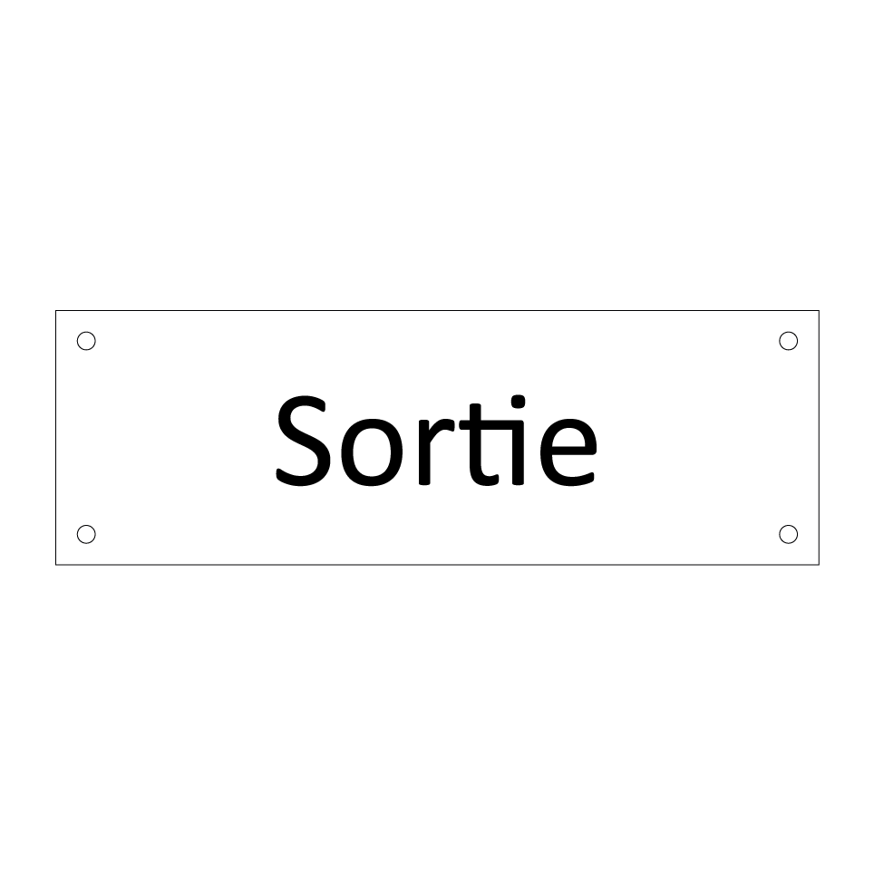 Sortie & Sortie & Sortie