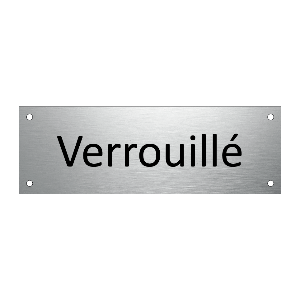 Verrouillé & Verrouillé & Verrouillé