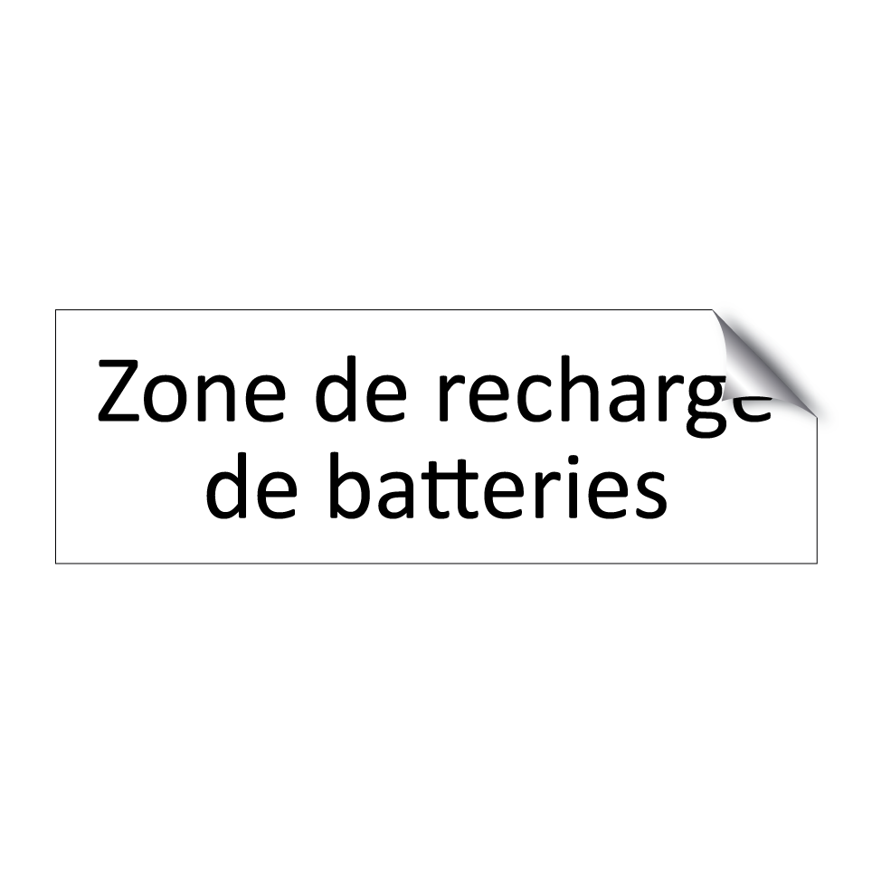 Zone de recharge de batteries