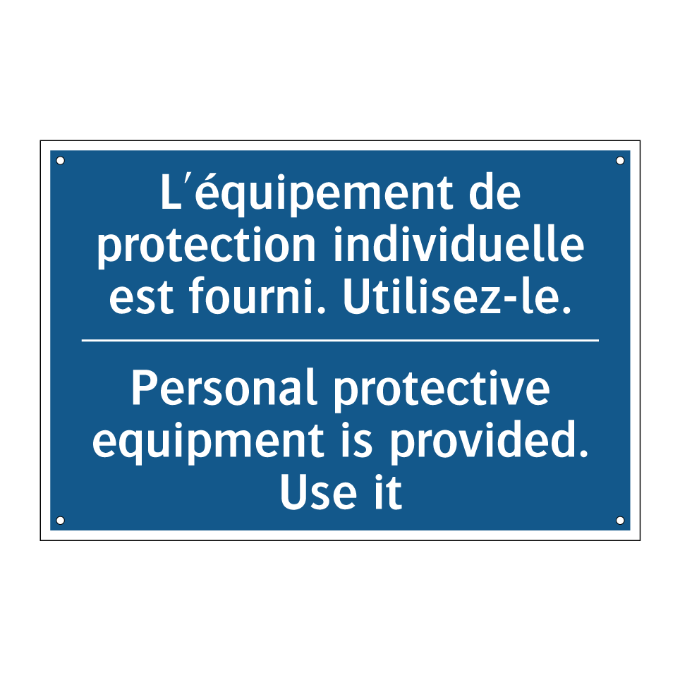 L'équipement de protection individuelle /.../ - Personal protective equipment /.../