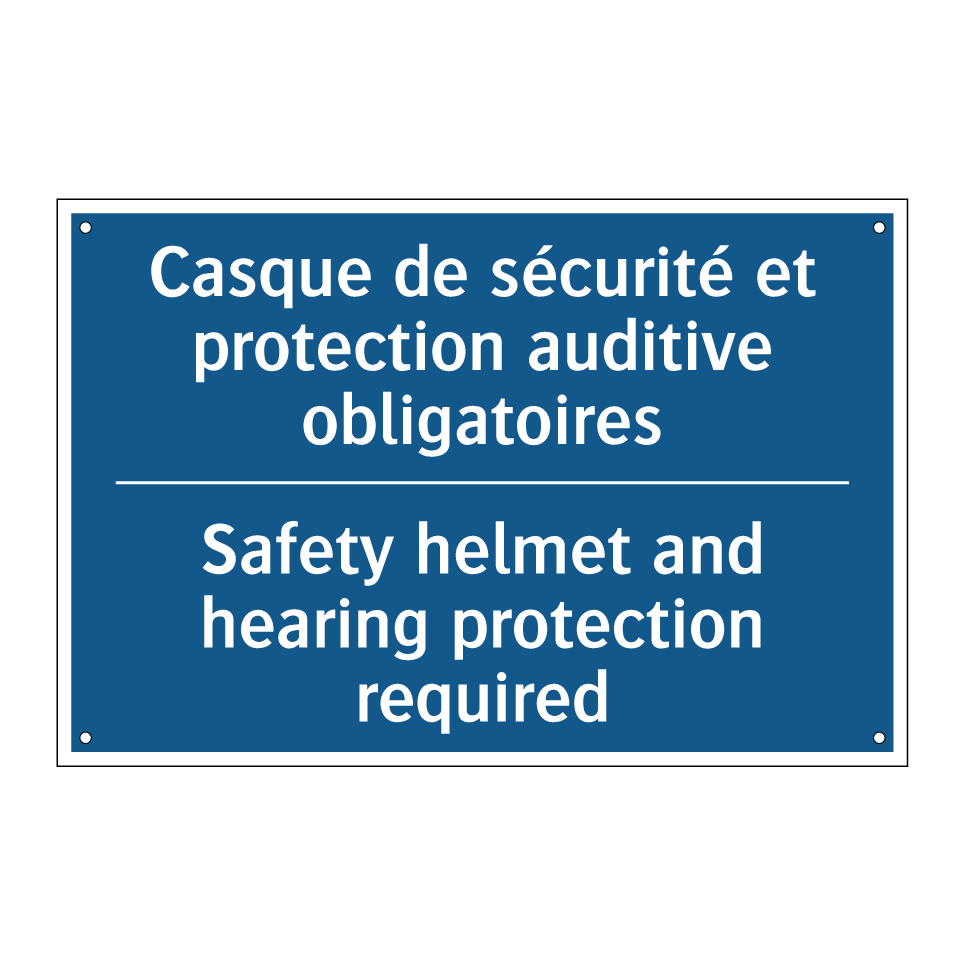Casque de sécurité et protection /.../ - Safety helmet and hearing protection /.../