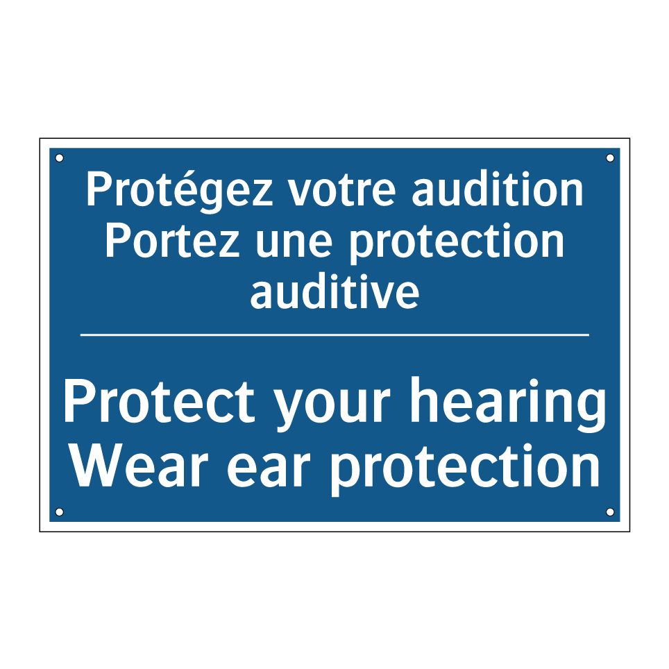 Protégez votre audition Portez /.../ - Protect your hearing Wear ear /.../