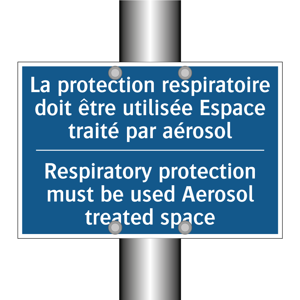 La protection respiratoire doit /.../ - Respiratory protection must be /.../