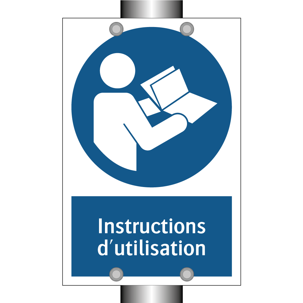 Instructions d'utilisation