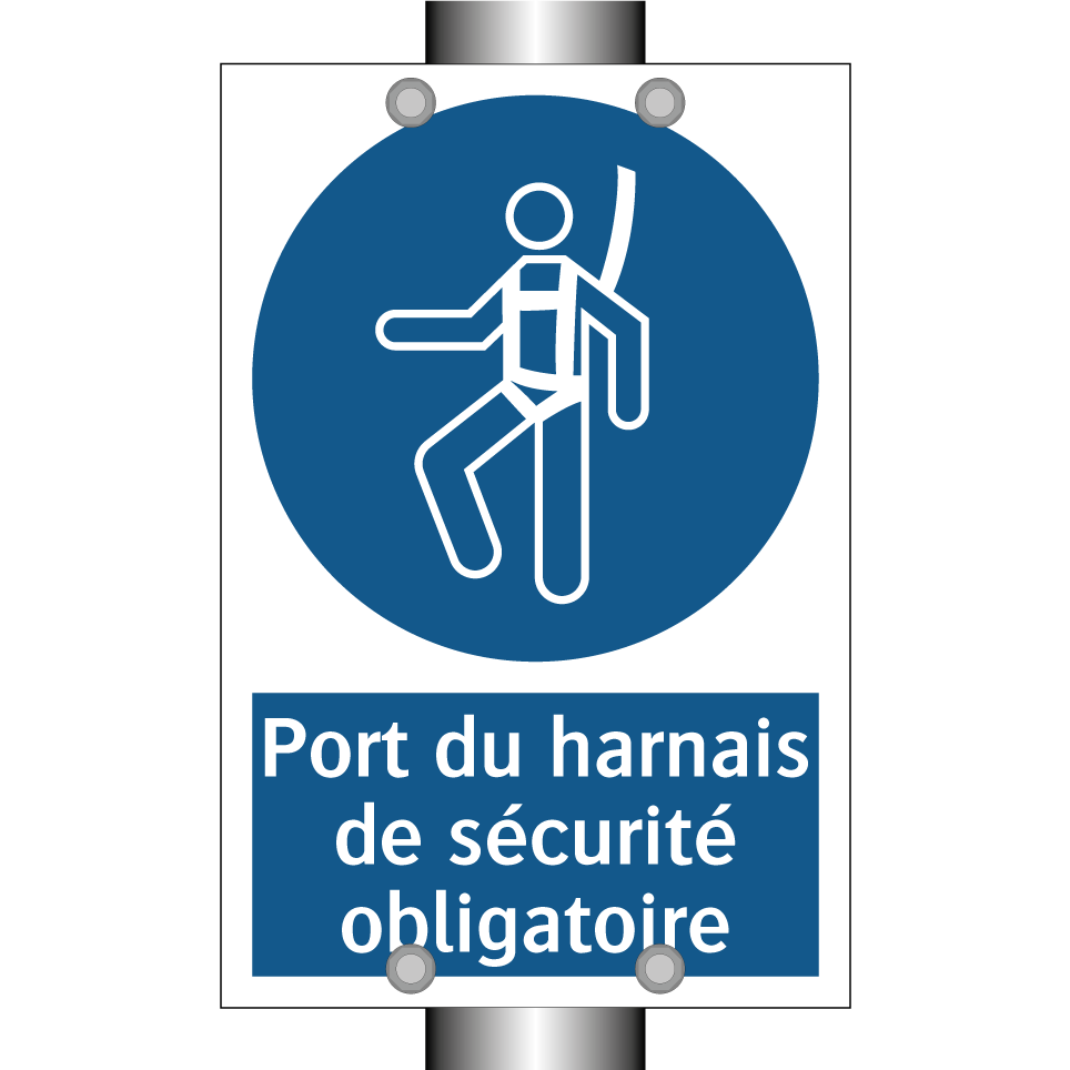 Port du harnais de sécurité obligatoire