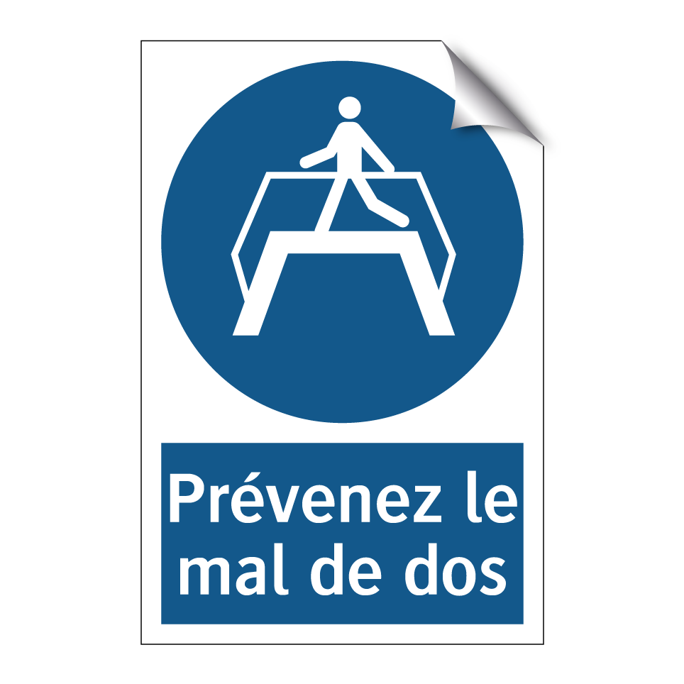 Prévenez le mal de dos
