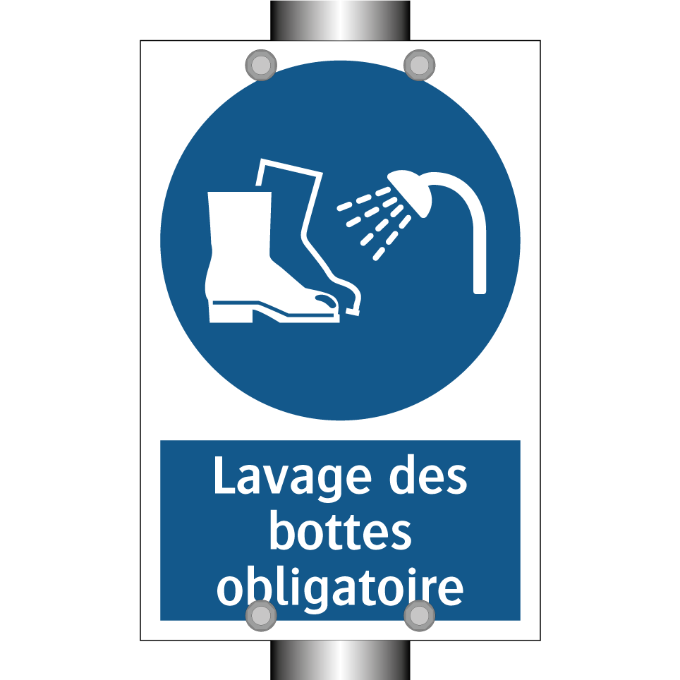 Lavage des bottes obligatoire