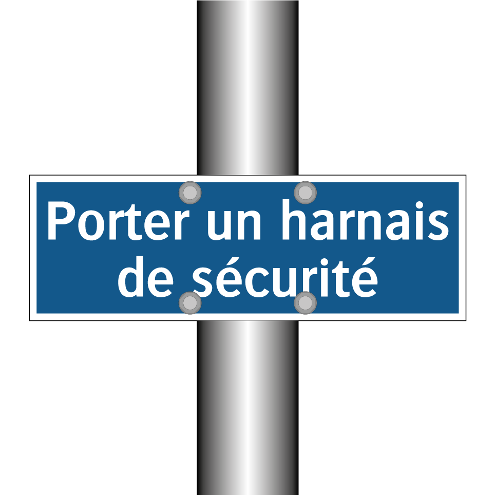 Porter un harnais de sécurité