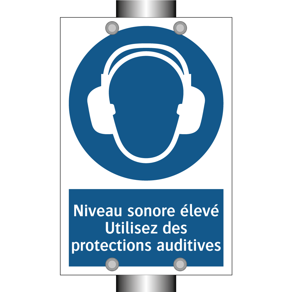 Niveau sonore élevé Utilisez des protections auditives