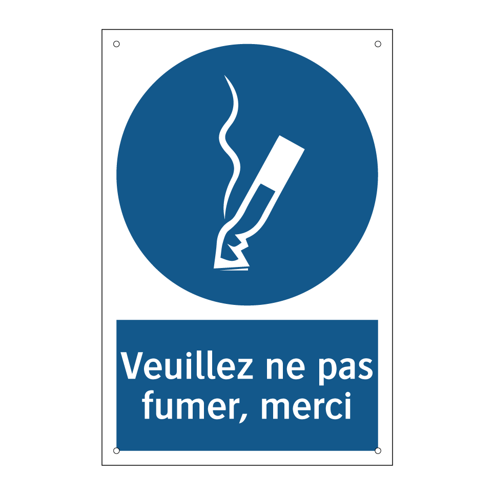 Veuillez ne pas fumer, merci