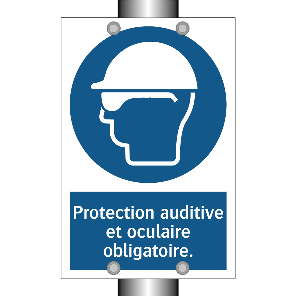 Protection auditive et oculaire obligatoire.