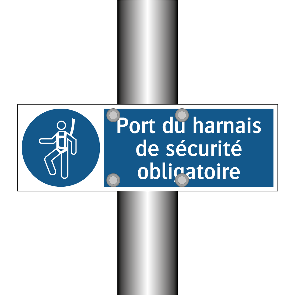 Port du harnais de sécurité obligatoire