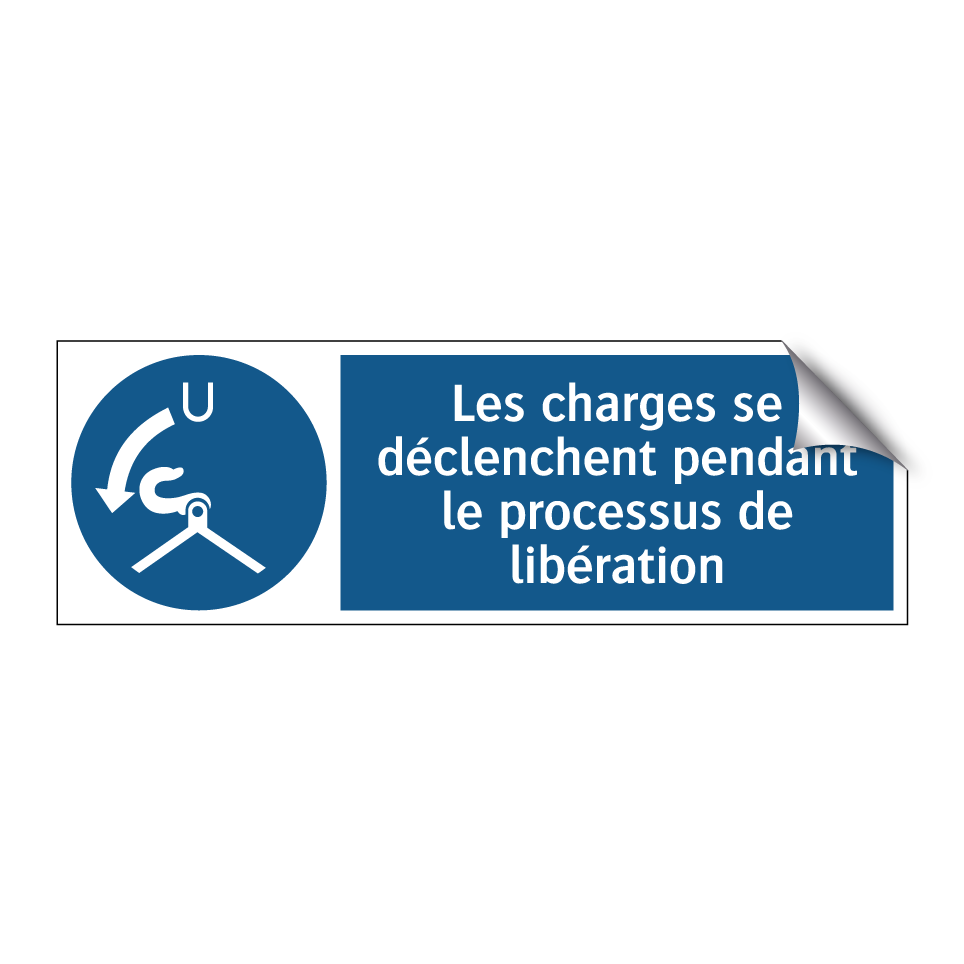 Les charges se déclenchent pendant le processus de libération