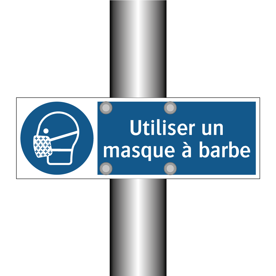 Utiliser un masque à barbe