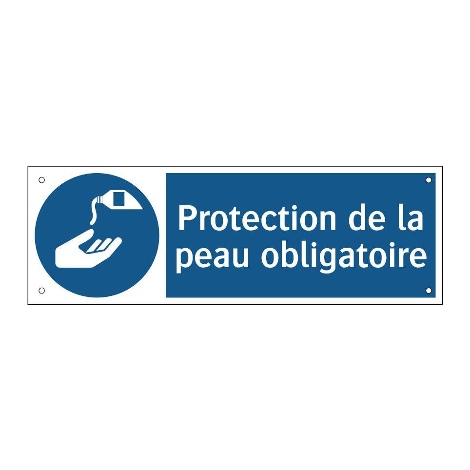 Protection de la peau obligatoire