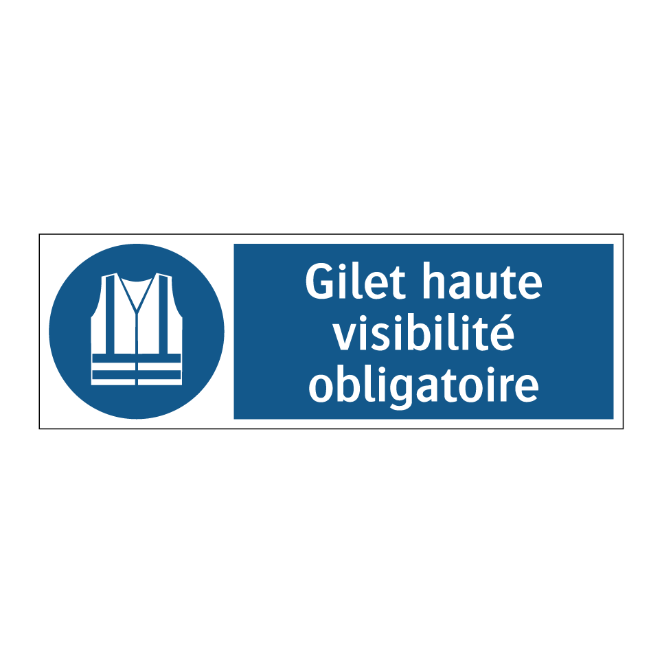Gilet haute visibilité obligatoire