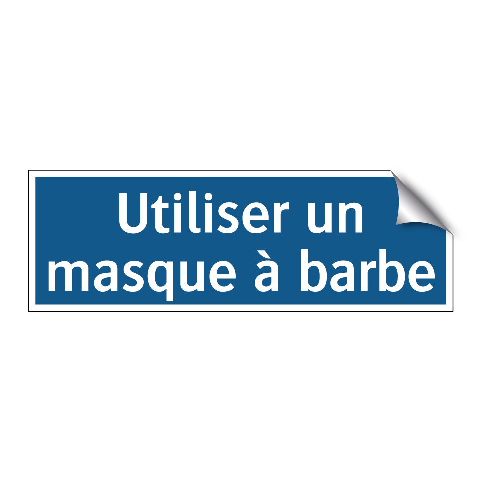 Utiliser un masque à barbe