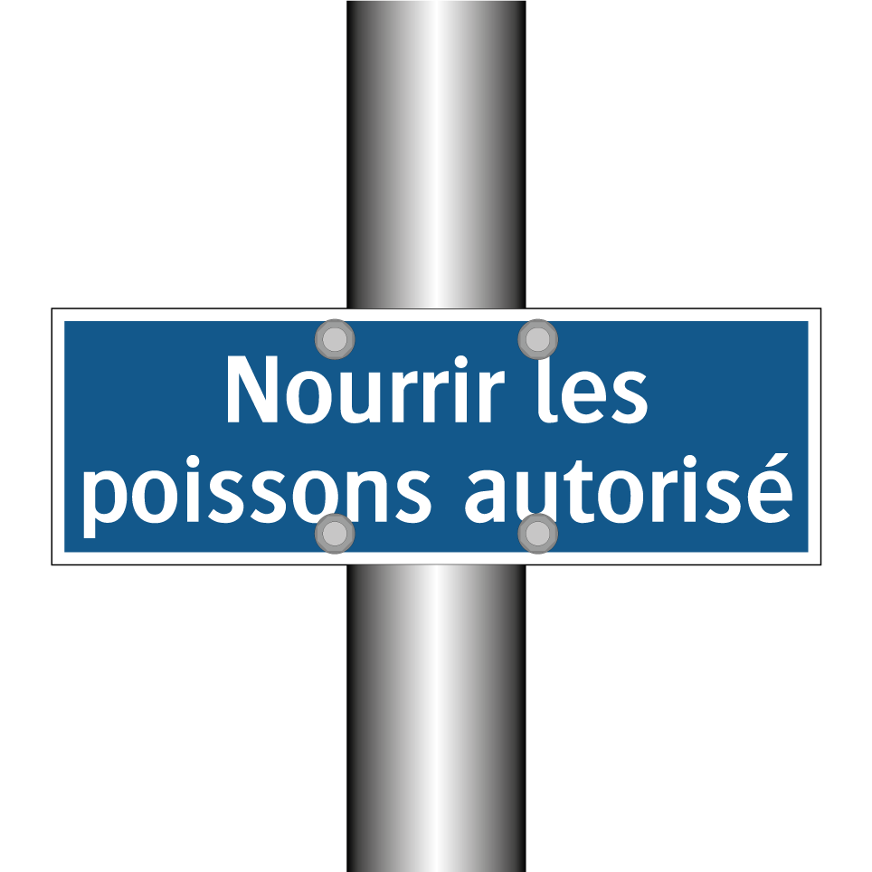 Nourrir les poissons autorisé