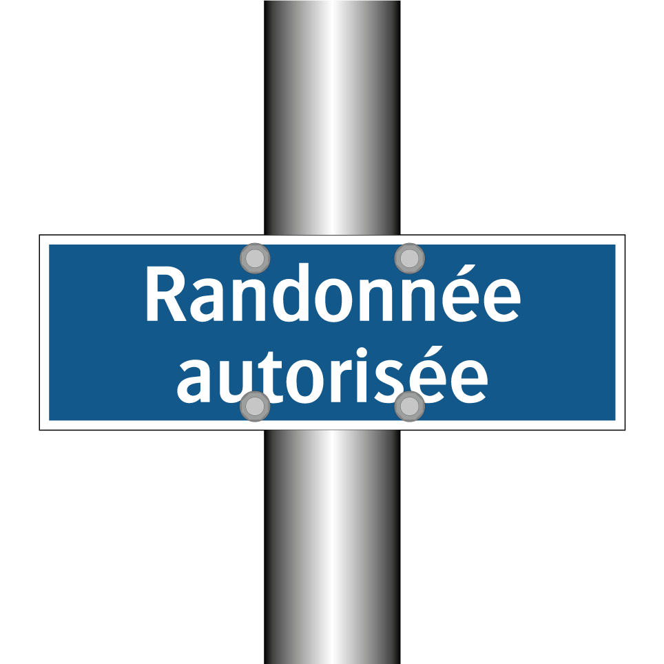 Randonnée autorisée
