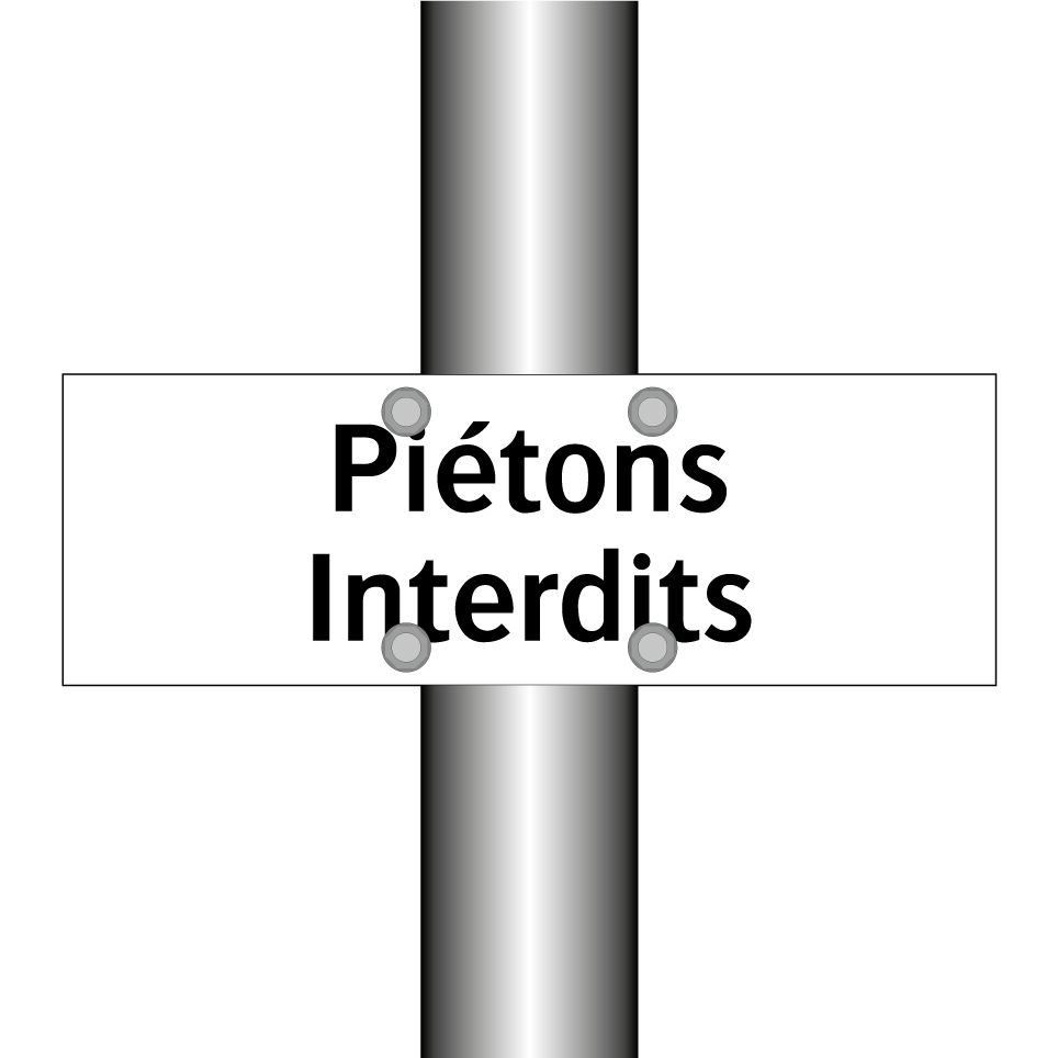 Piétons Interdits