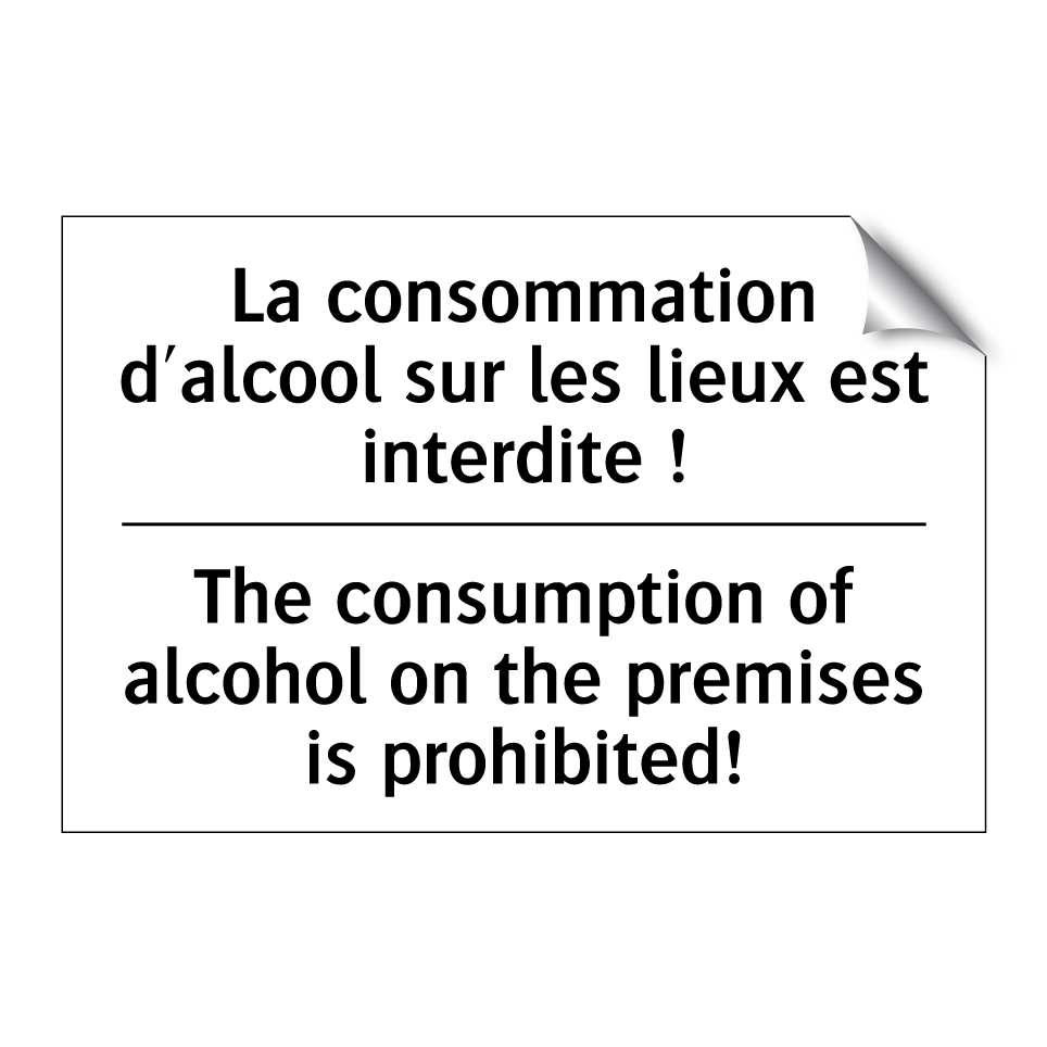 La consommation d'alcool sur les /.../ - The consumption of alcohol on /.../