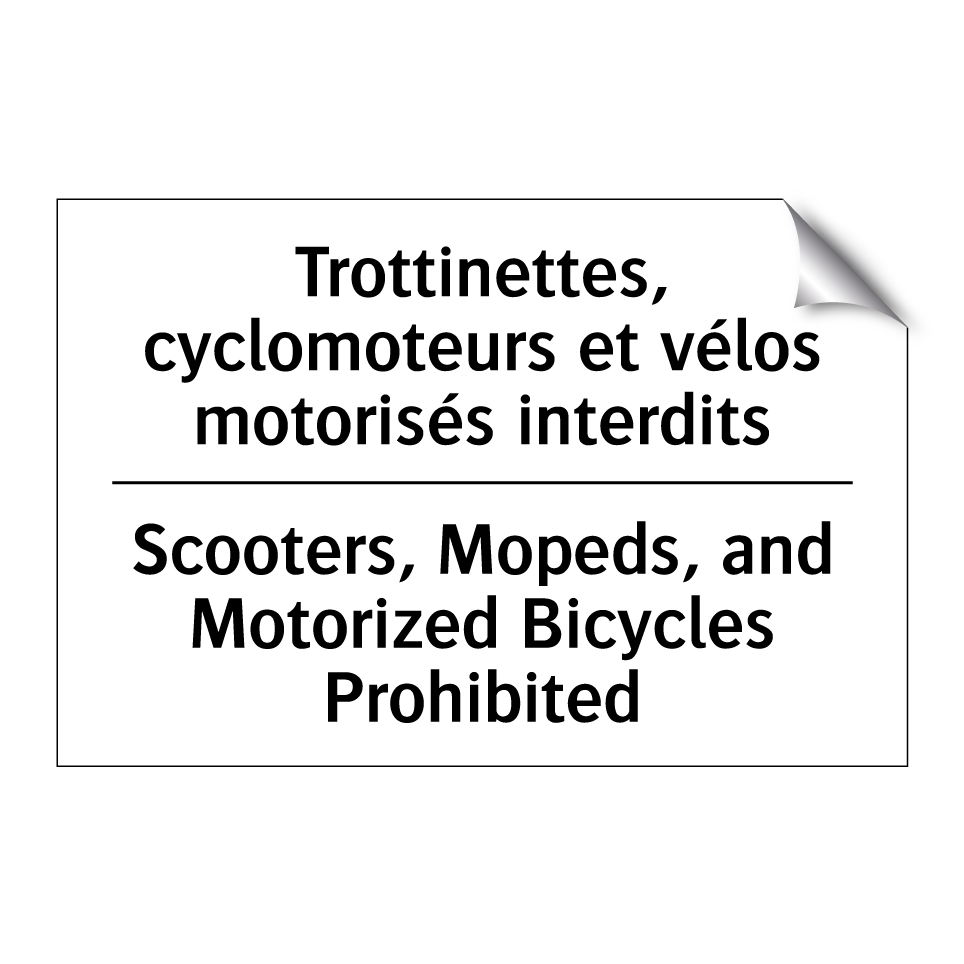 Trottinettes, cyclomoteurs et /.../ - Scooters, Mopeds, and Motorized /.../