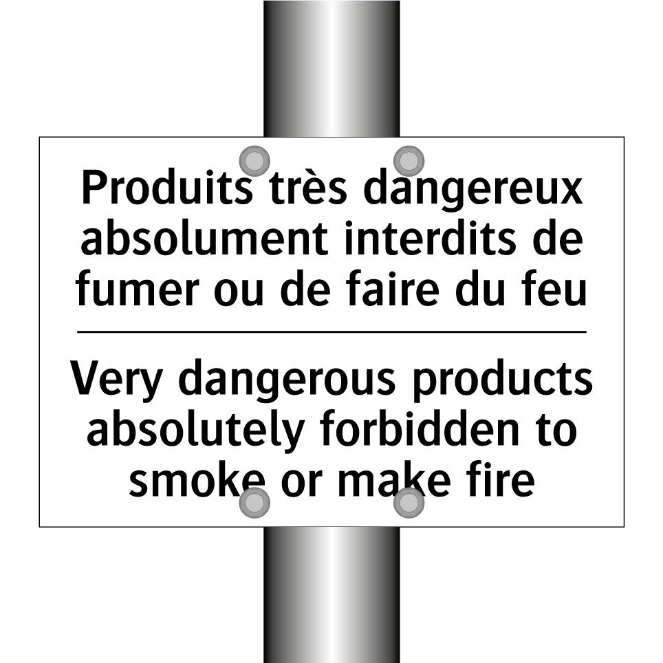 Produits très dangereux absolument /.../ - Very dangerous products absolutely /.../