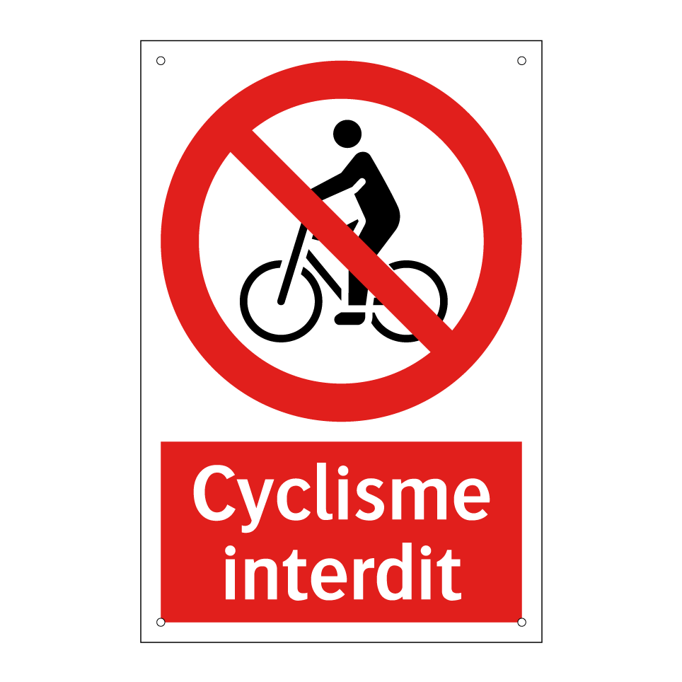 Cyclisme interdit