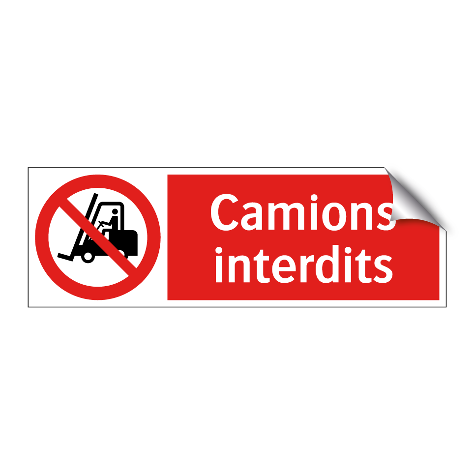 Camions interdits