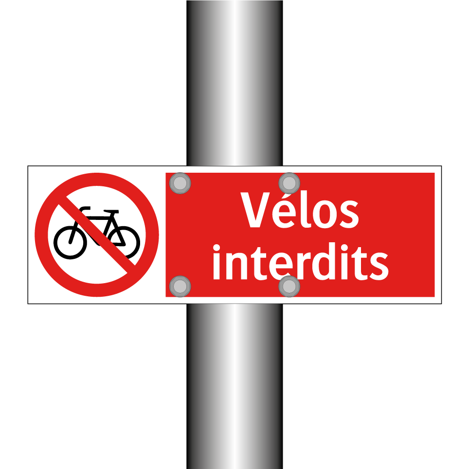 Vélos interdits