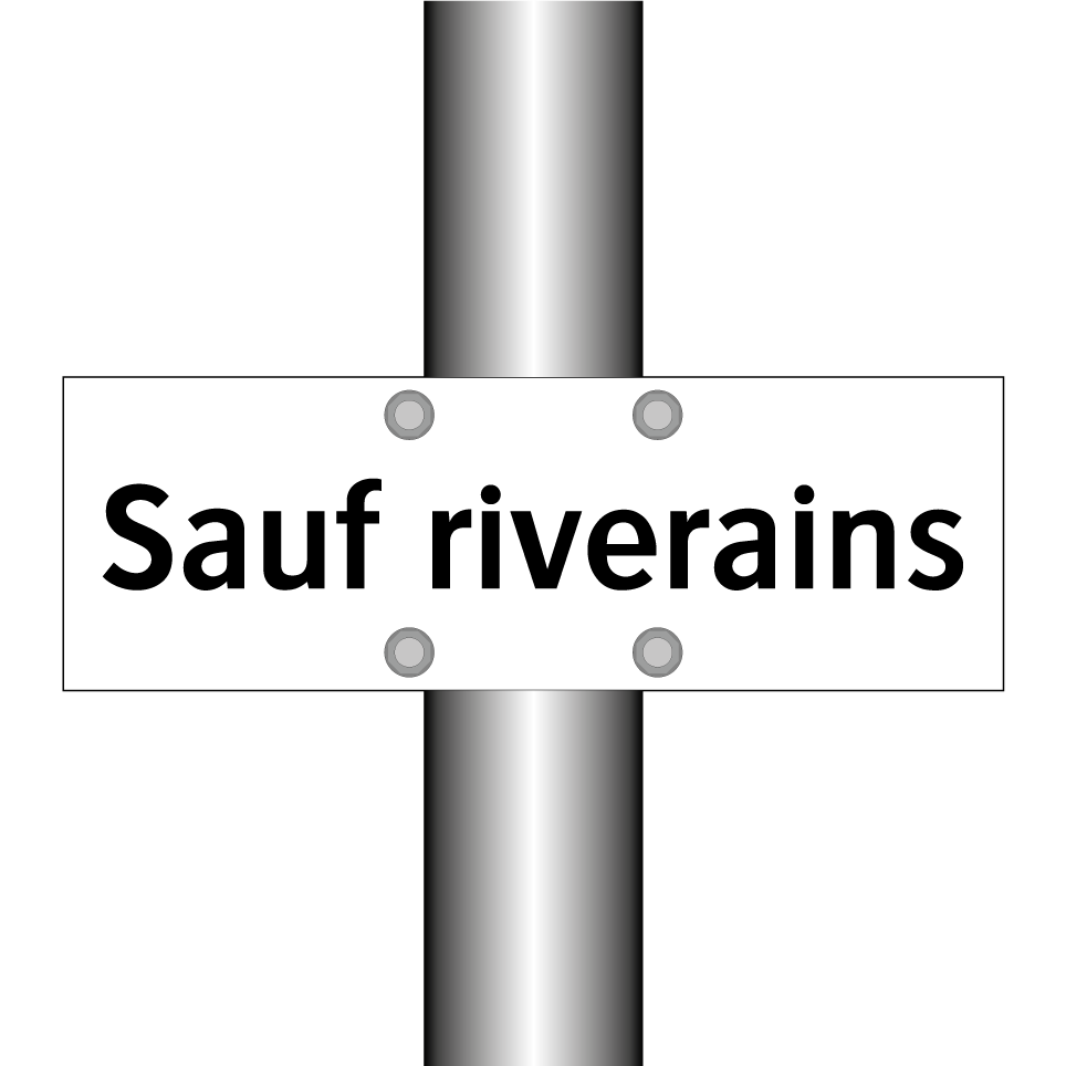 Sauf riverains