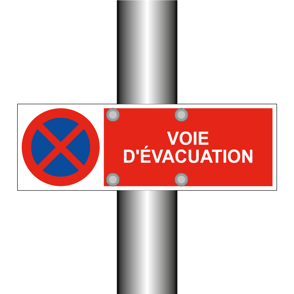 Voie d'évacuation