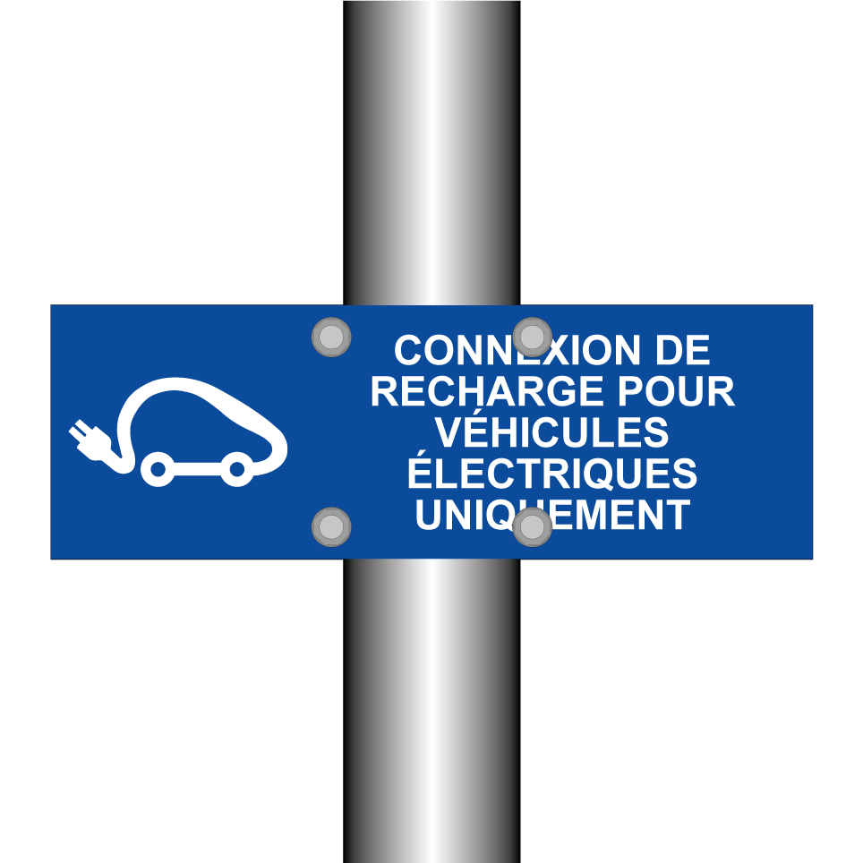 Connexion de recharge pour véhicules électriques uniquement