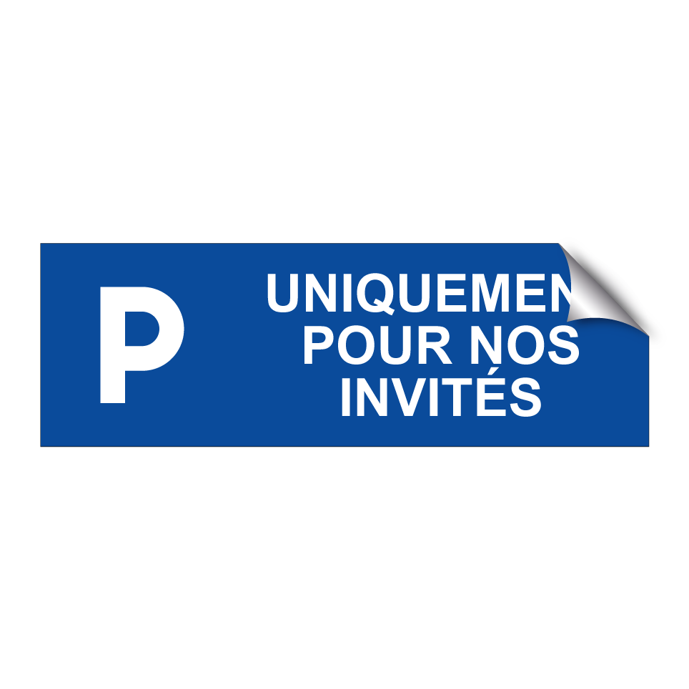 Uniquement pour nos invités