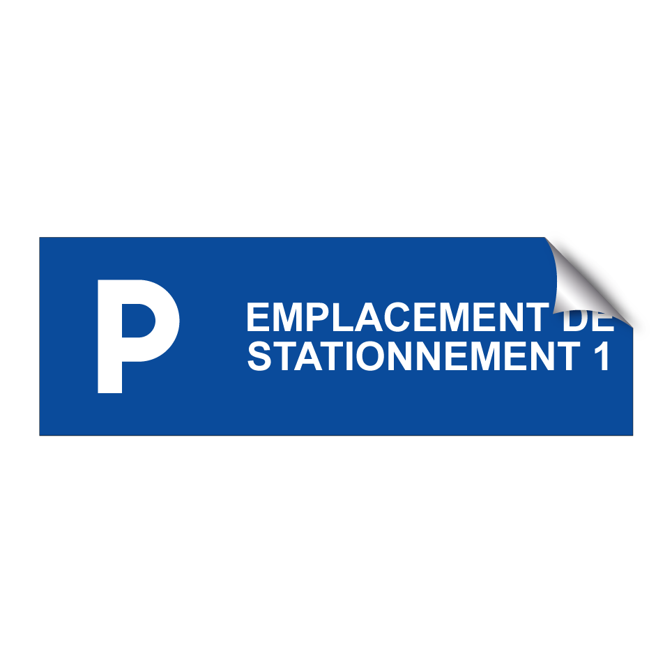 Emplacement de stationnement 1