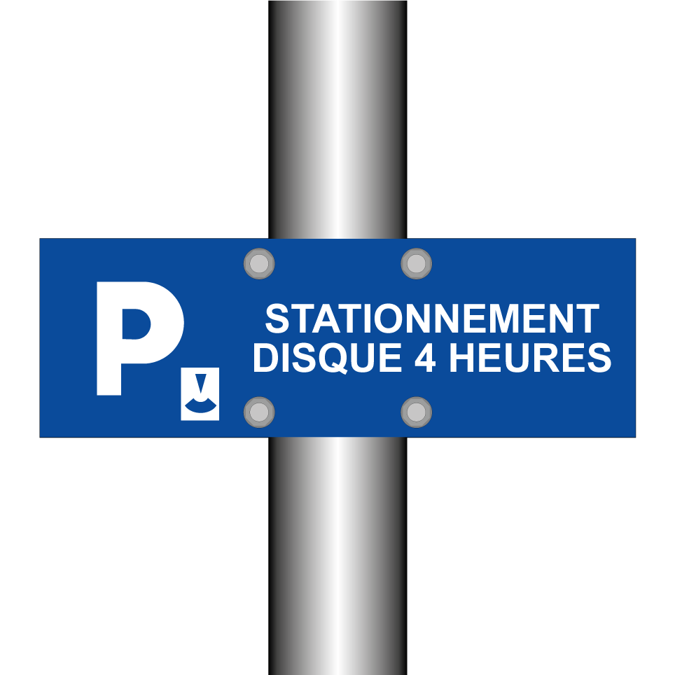 Stationnement disque 4 heures
