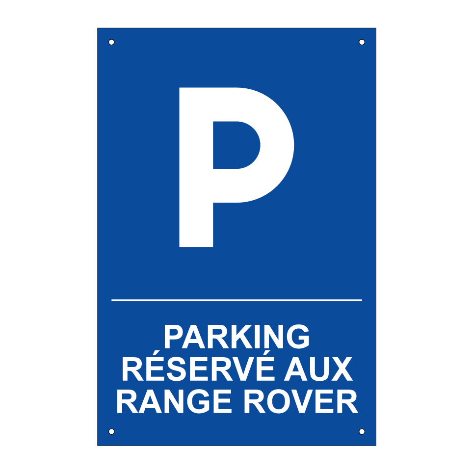 Parking réservé aux Range Rover