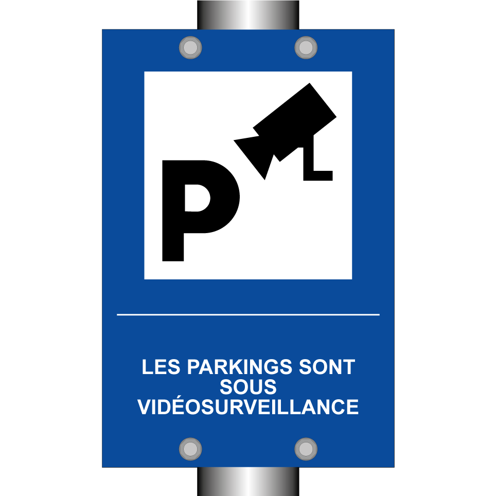 Les parkings sont sous vidéosurveillance