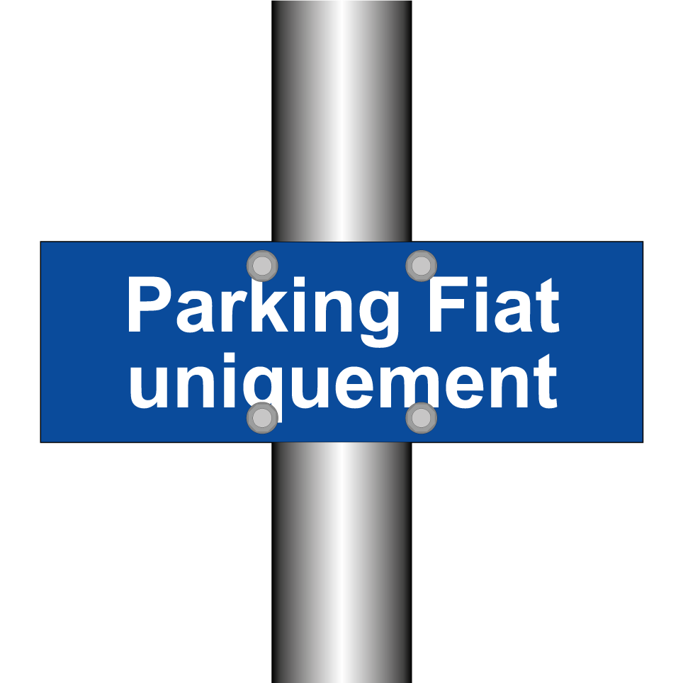 Parking Fiat uniquement