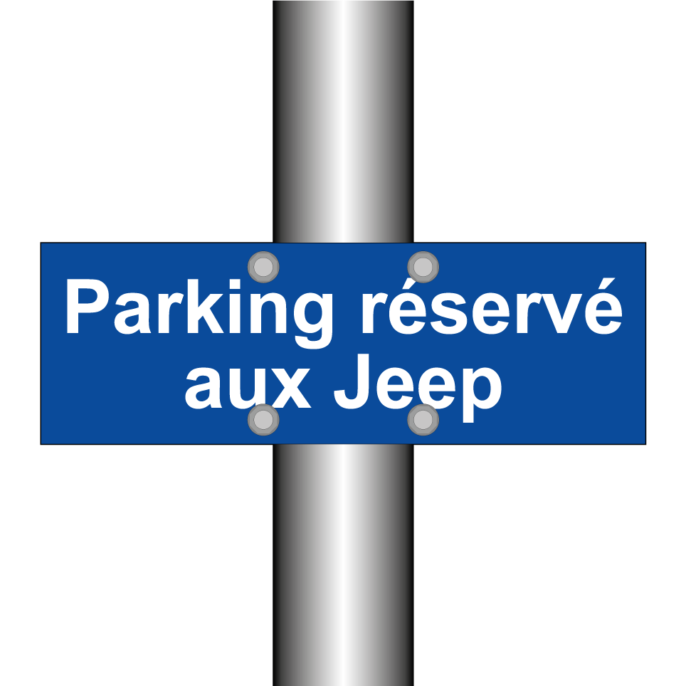 Parking réservé aux Jeep