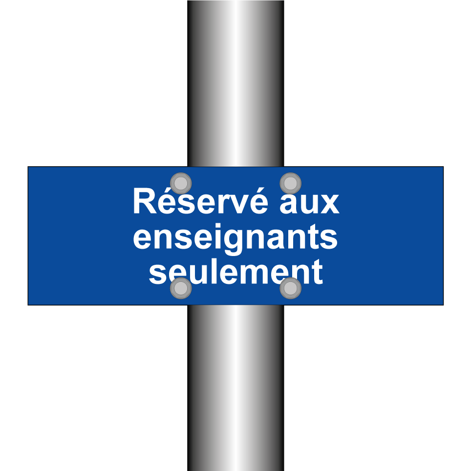 Réservé aux enseignants seulement