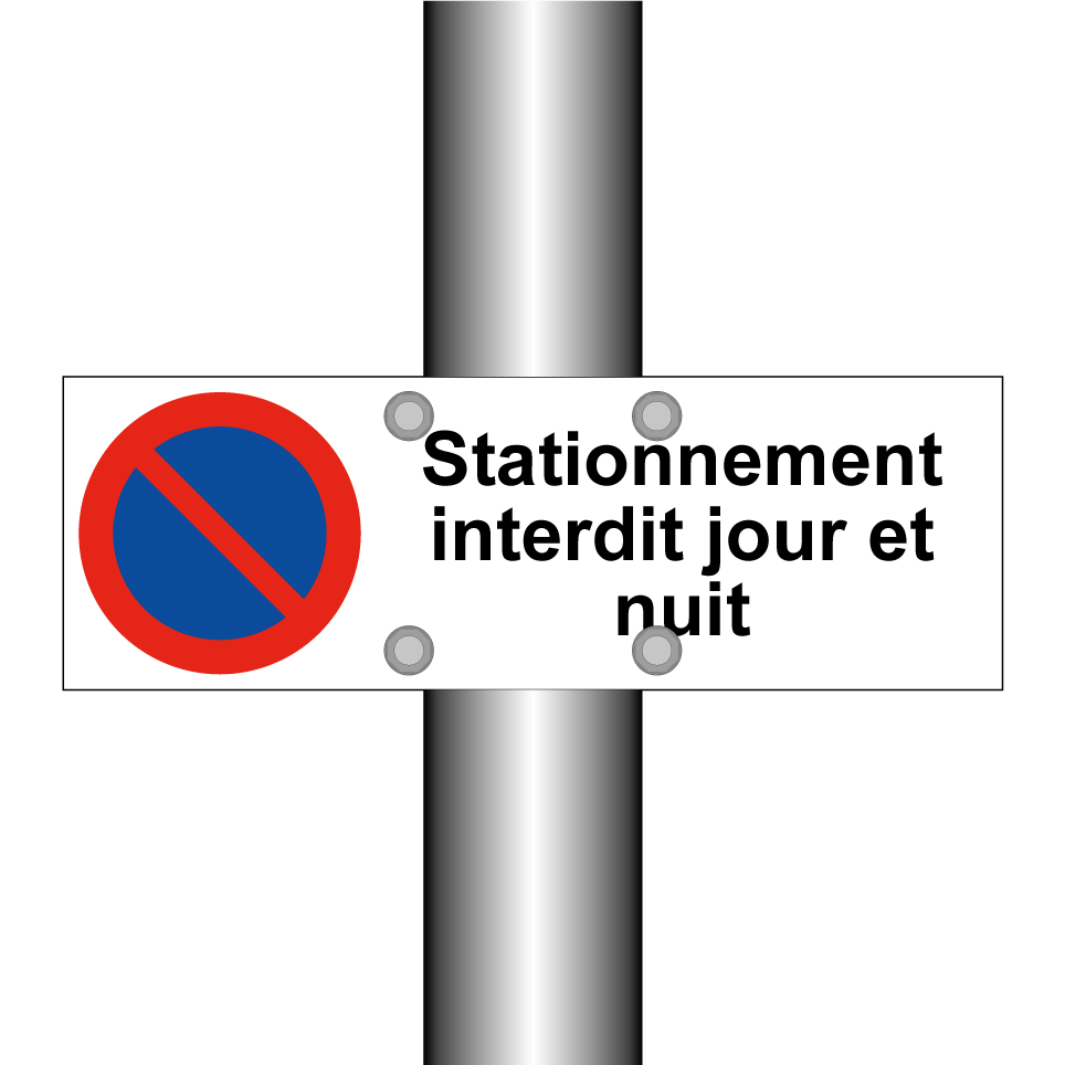 Stationnement interdit jour et nuit