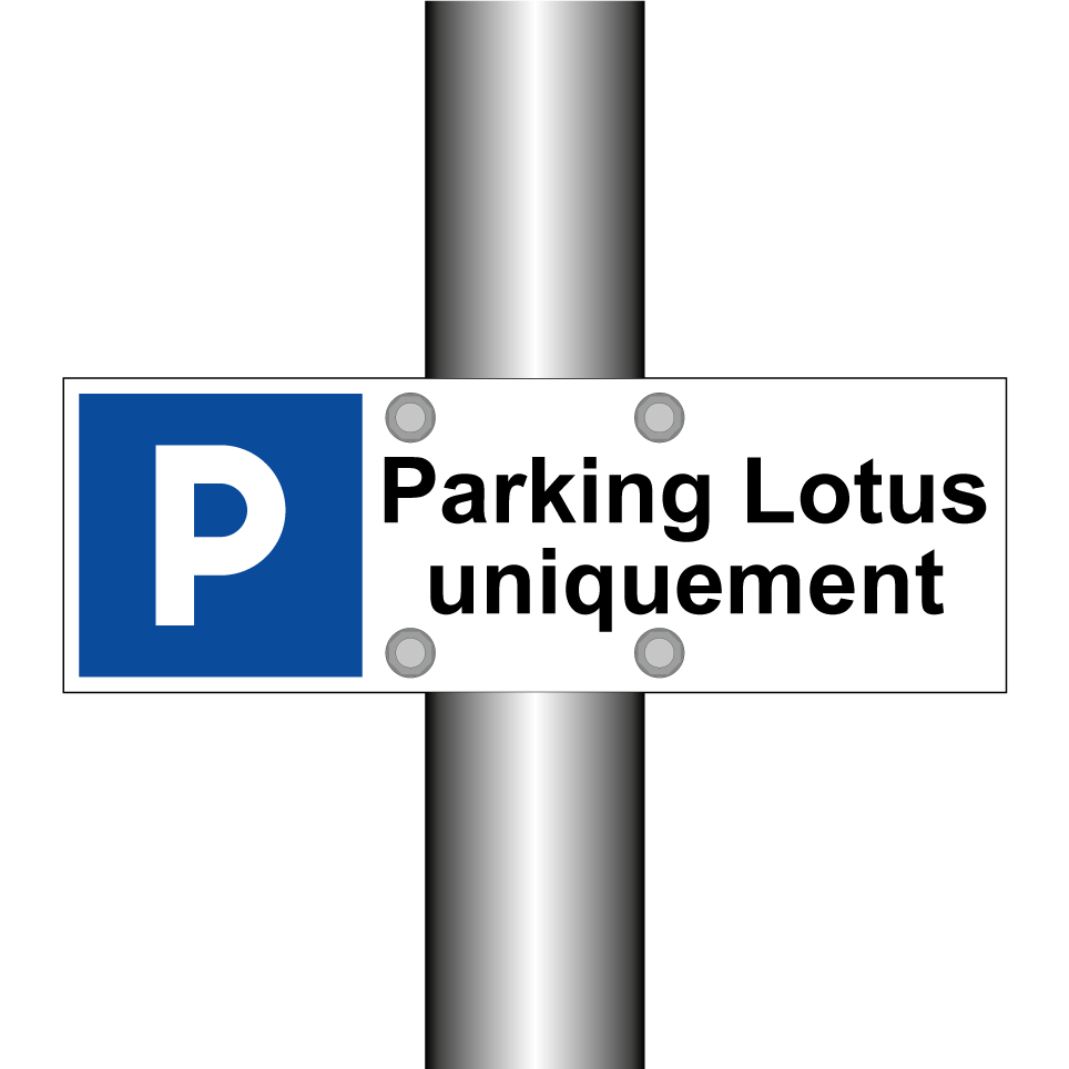 Parking Lotus uniquement