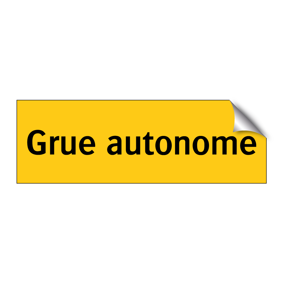 Grue autonome
