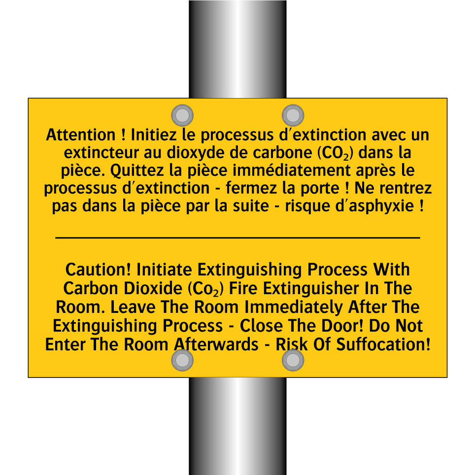 Attention ! Initiez le processus /.../ - Caution! Initiate Extinguishing /.../