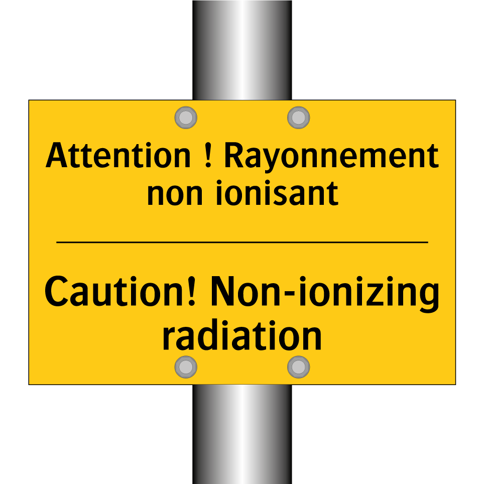 Attention ! Rayonnement non ionisant /.../ - Caution! Non-ionizing radiation /.../