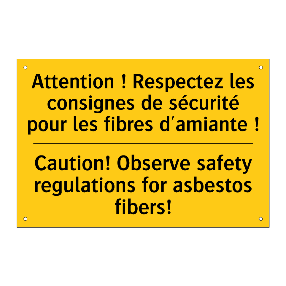 Attention ! Respectez les consignes /.../ - Caution! Observe safety regulations /.../